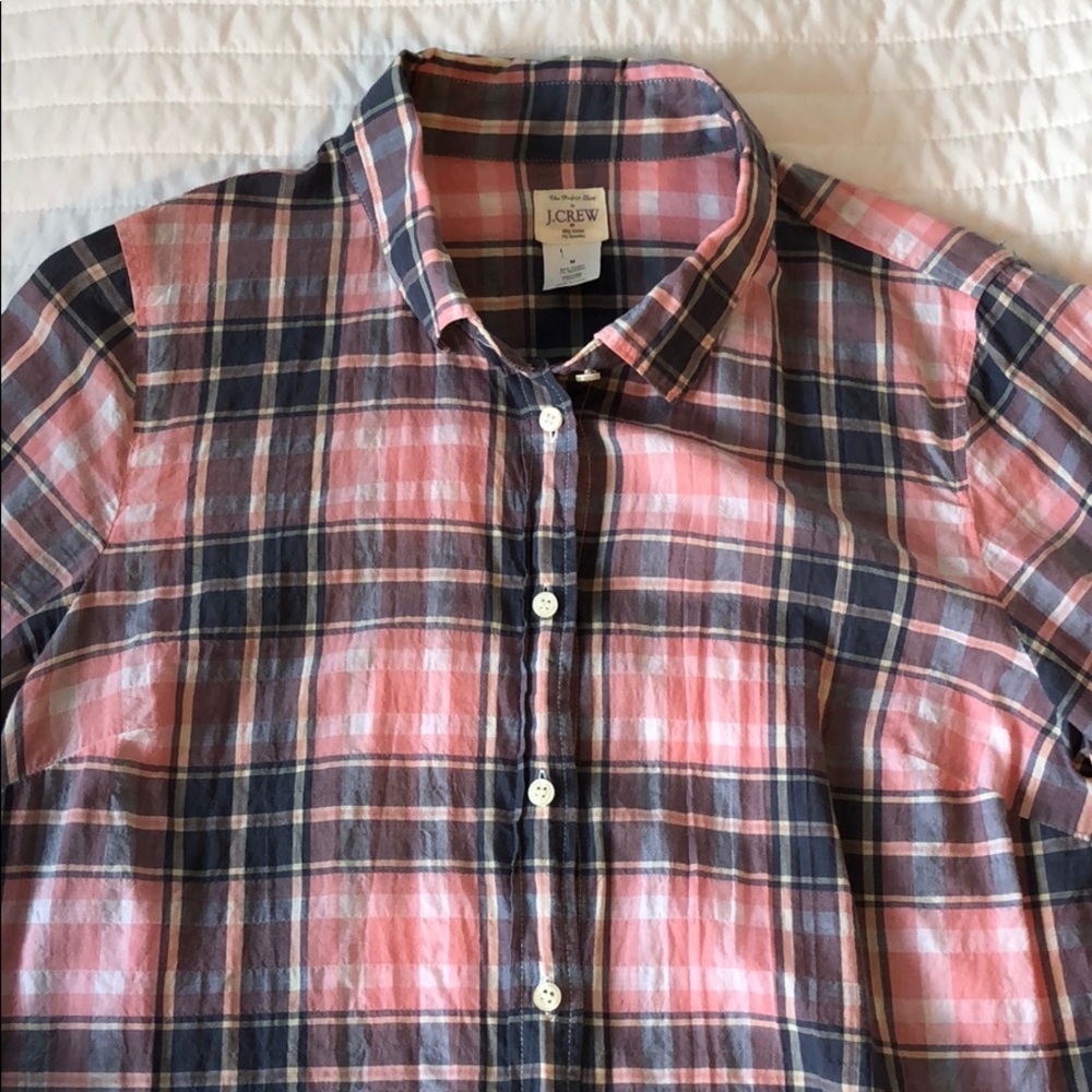 J. Crew Button Down “The Perfect Shirt” - Picture 2 of 2